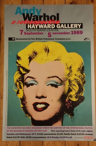 Andy warhol monroe poster - monroe,