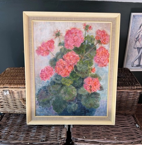 Large framed vintage original