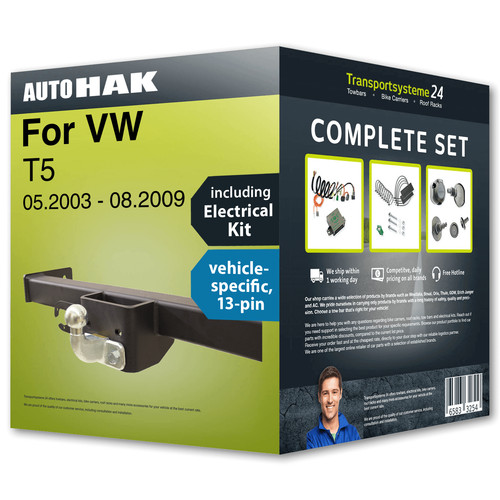 Towbar fixed for t5 - for,