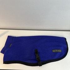 Equafleece Polartec Polo Neck Dog Coat - Cobalt Blue - Size 26 Slim (26sl)
