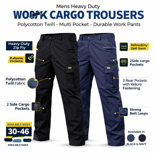 Mens work cargo - cargo, heavy