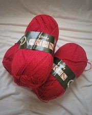 Wendy With Wool Aran 400g Yarn Knitting Crochet Craft Premium Acrylic & Wool