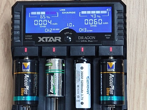Xtar vp4l plus dragon charger - xtar,