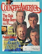 THE OAK RIDGE BOYS ~ Country America Magazine ~ April 1992 ~ Texas Rose Rustlers