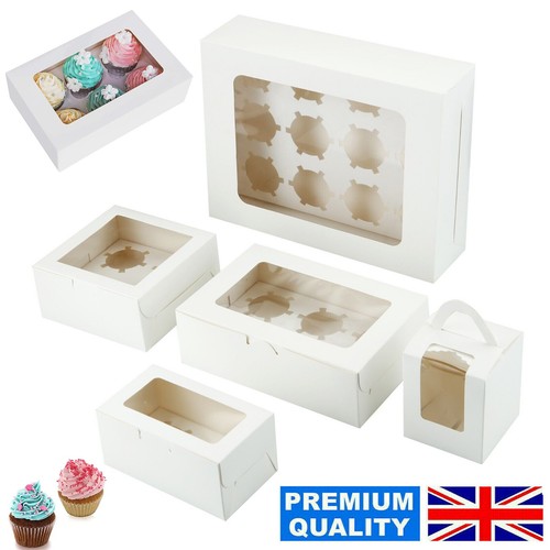Windowed cupcake boxes for - windowed,