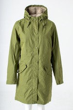 Ex Seasalt Plant Hunter Waterproof Coat in Light Green RRP £150