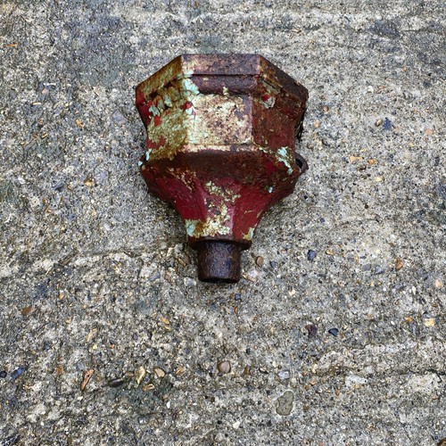 Vintage cast iron down - vintage,