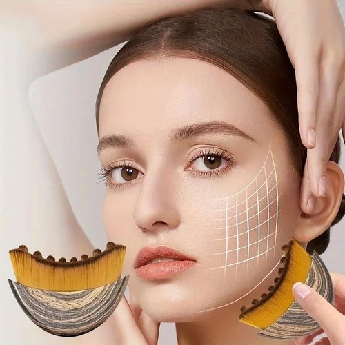 Portable dry facial brush - portable,