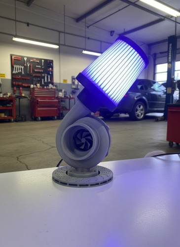 Turbo lamp desk - lamp, guy