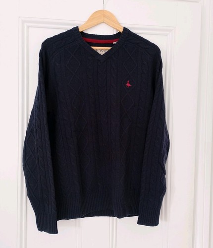 Jack wills navy cable - jack,