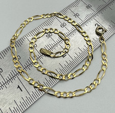 375 9ct Solid Gold 3mm Figaro