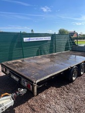 ifor williams tri axle trailer lm186