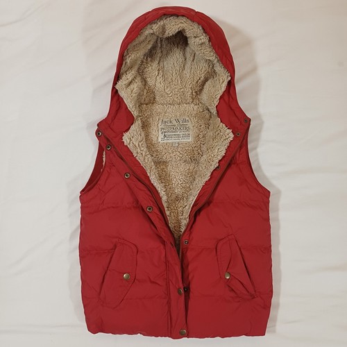 Jack wills womens gilet - gilet, hooded