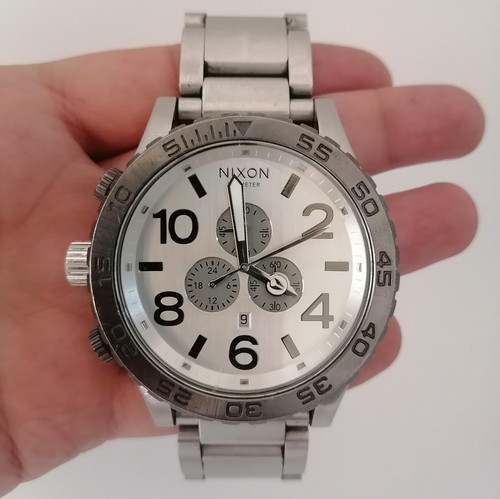 Nixon chrono silver - 51-30,