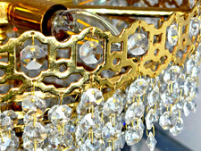 Vintage  Schonbek Shallow Waterfall  Crystal Chandelier