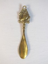 Vintage Solid Brass Shoe Horn