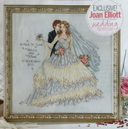 Cross stitch chart happily - cross,