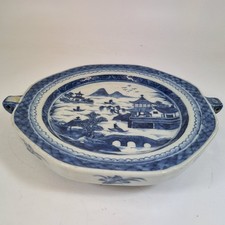 Antique 18thC Chinese Blue And