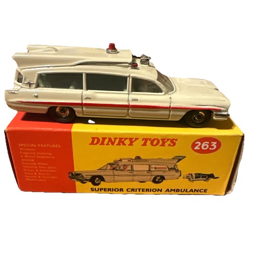 Dinky toys boxed 263 - no.,