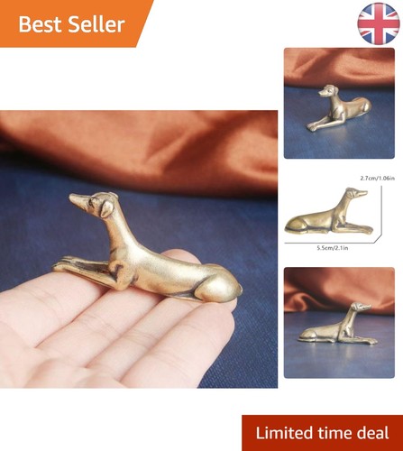 Intricate brass greyhound - intricate,