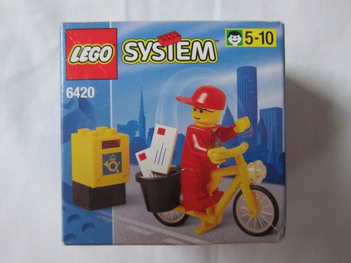 Lego 6420 postman mail carrier - mail,