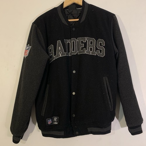 Nfl raiders varsity jacket - nfl,