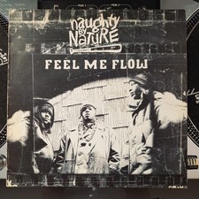 NAUGHTY BY NATURE Feel Me Flow OG 95 UK Hip Hop 12" Treach Vinny Remixes