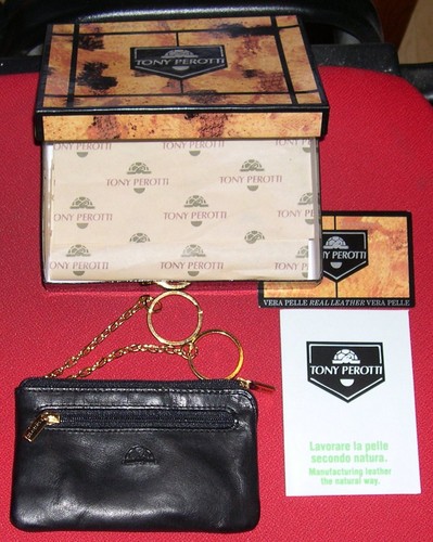 Toni perotti leather - toni, coin