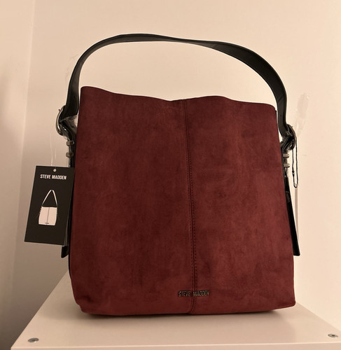 Steve madden burgundy suede - steve,