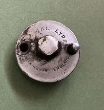 amal  pre monobloc  type 27 ? TT ?  brass FLOAT chamber top - with bleed holes