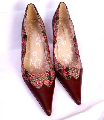 Laura ashley vintage plaid and - laura,
