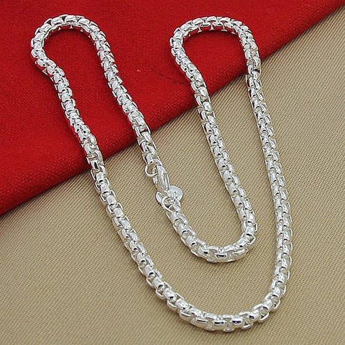 925 sterling silver 5mm round - silver,