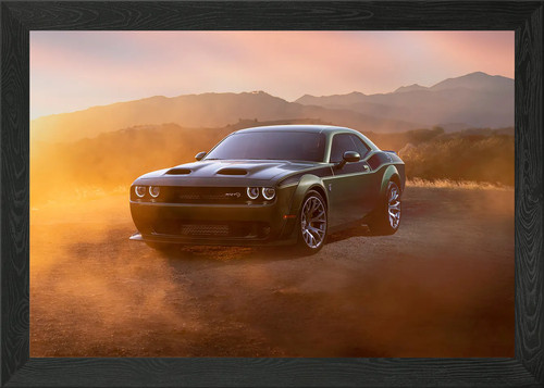 Dodge challenger srt framed - srt,