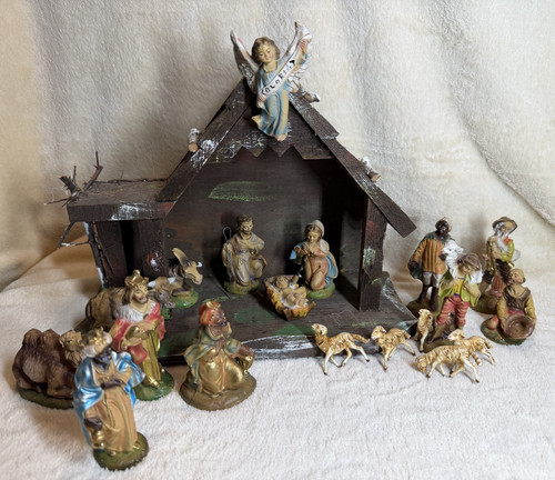 Vintage 1960s italian nativity - 1960s,