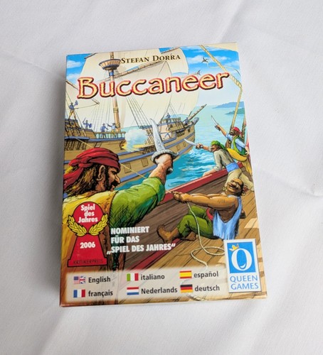 Buccaneer board game by - board,