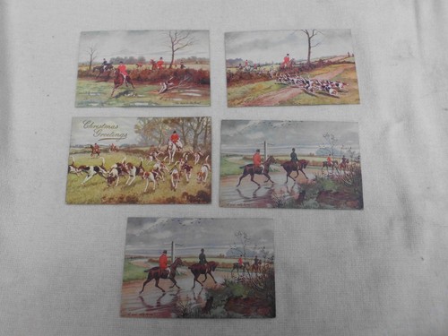 Fox hunting scenes - fox,