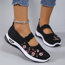Womens Ladies Flat Comfort