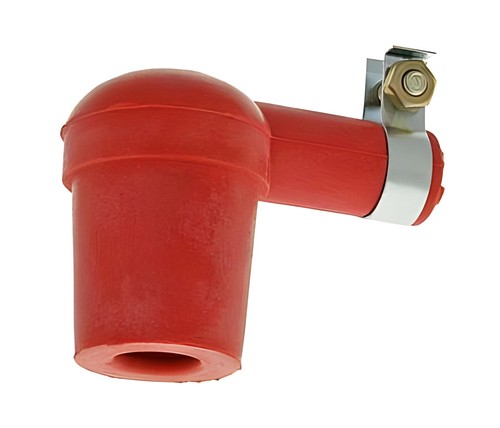 Spark plug racing - silicone, red