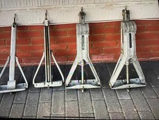 caravan steadeys used twice heavy duty come of a bailey Cartagena twin axle 