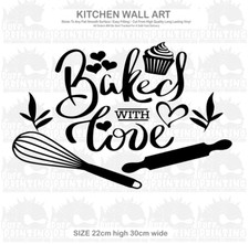 Kitchen Stickers Wall Art