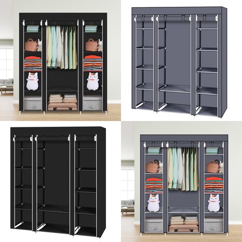 Fabric canvas wardrobe - fabric,