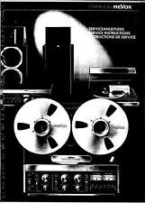  REVOX B77 MK1 AND B77 MK2