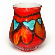 VTG Poole Pottery Volcano Vase
