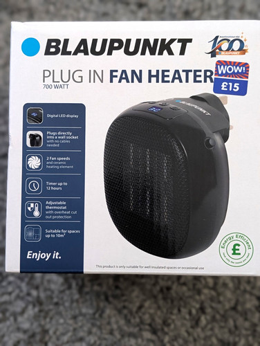 Blaupunkt 700w plug fan - blaupunkt,