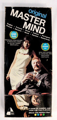 Vintage mastermind board game - mastermind,