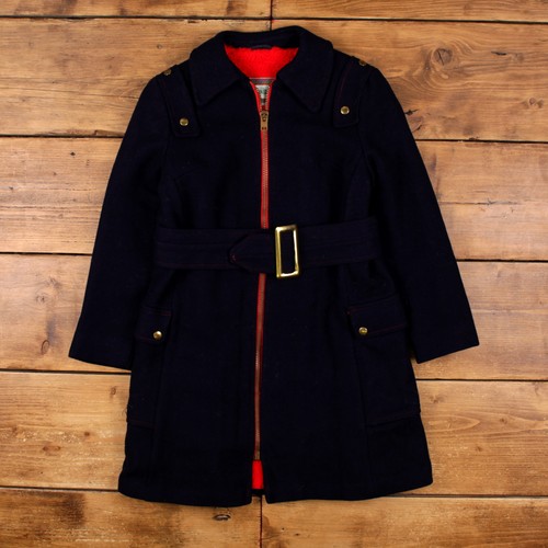 Vintage mackintosh wool coat - wool,