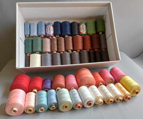 Reels spun nylon thread - spun,