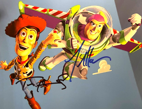 Tom hanks tim allen signed - tim,