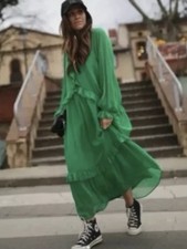 Zara flowy Ruffle Trim Layered