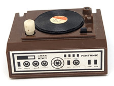 HTF RARE 1970's Dolls Record Player Wind Up House Scene Setter Sindy Barbie 1754